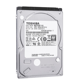 东芝(TOSHIBA)  笔记本机械硬盘 1TB 128MB 5400rpm SATA接口 轻薄型系列2.5英寸 (MQ04ABF100) 