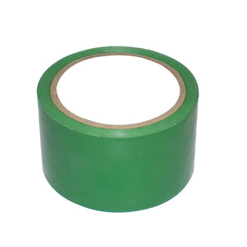 谋福（CNMF）84826 警示胶带 地板胶带斑马线胶带 安全警示胶带 地面标识警戒线 （ 加宽6cm款 绿色）