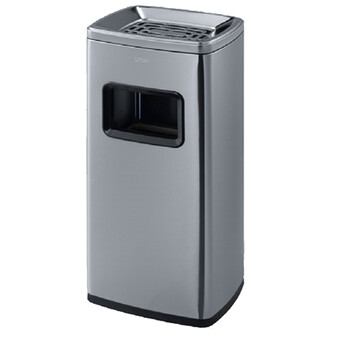 南 GPX-30F 南方环境桶 砂钢 商场垃圾筒酒店落地不锈钢烟灰桶立式果皮桶 商用垃圾桶