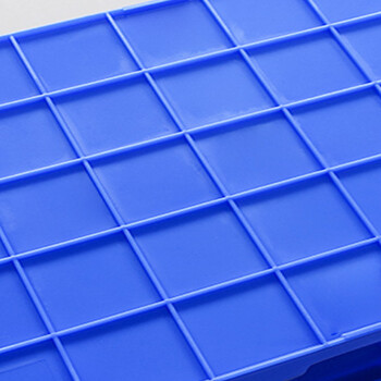 兰诗（LAUTEE）A4# 组合零件盒 螺丝收纳盒 物料元件配件盒塑料盒子 蓝色245*155*120