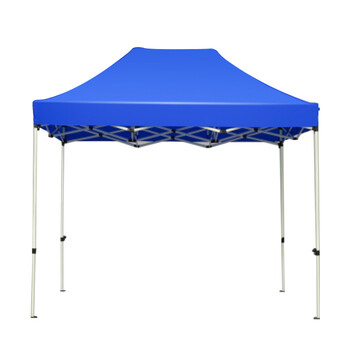 劳博士 LBS845 应急救援帐篷 雨棚广告帐篷伸缩遮阳雨伞防雨防晒蓬 加固黑钢2*2蓝