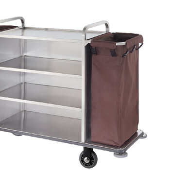 南 C-109 客房服务车  砂钢 布草车 宾馆酒店布草收集车 手推清洁车