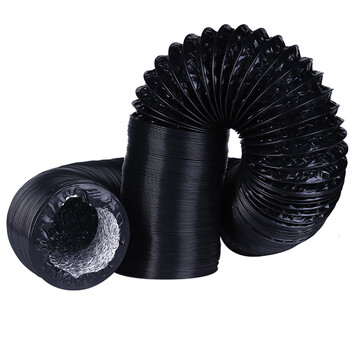 冰禹 BY-2417（8米）pvc复合双层铝箔伸缩通风管 油烟机排烟管 110mm