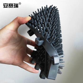 安赛瑞 室外镂空除尘地垫 EVA拼接除尘地垫 拼接式刮泥防滑脚垫 定制款 单刷 24019