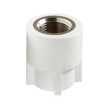 联塑（LESSO）PPR水管配件 内丝接头 内螺纹直接头Ⅰ型(PP-R 配件)白色 dn25X3/4＂