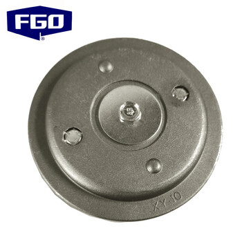 FGO消声器 吸干机干燥机消声器 铝制盖子+不锈钢网 XY-15 DN40 1.5寸 