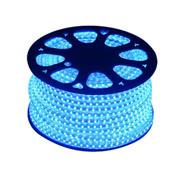 宏建 HJ 超亮led灯带七彩色灯带客厅暗槽220V灯条 超亮5730纯铜升级80灯 白色 一米价 企业定制