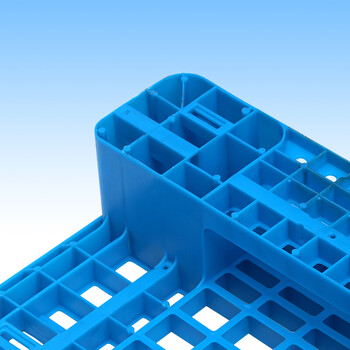 恒载塑料托盘仓库防潮板叉车托盘栈板物流垫仓板 川字1200*1200*150+8钢