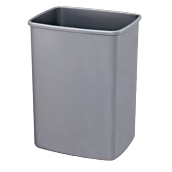 南 GPX-92A 南方方形塑料单层垃圾桶  灰色 商用垃圾桶 酒店宾馆客房果皮桶