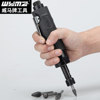 威马牌气动工具系列 气动打磨机小型手持气磨机内磨机八角砂机工具刻磨风磨光笔直磨机 WM-3301迷你型标配