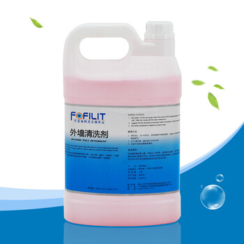 芳菲丽特(FOFILIT)F-163 外墙清洗剂 外墙瓷砖大理石水磨石水渍污渍清洁 3.8L*4瓶