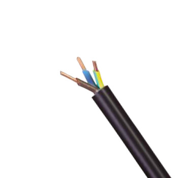 远东电缆 BVV 3*1.5铜芯单双塑护套线黑色 100米【有货期非质量问题不退换】