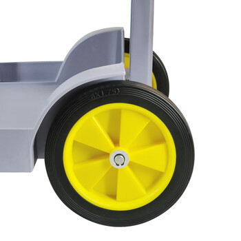 兰诗（LAUTEE）PA1006 保洁工具车(不带盖)灰色