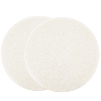 兰诗(LAUTEE)PA1023 蝴蝶 白色 百洁垫17寸*5片