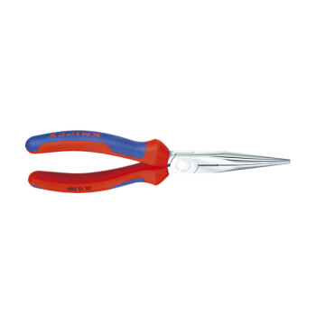 凯尼派克（KNIPEX）26 15 200 尖嘴钳 镀铬 双色手柄 切割类工具 钢