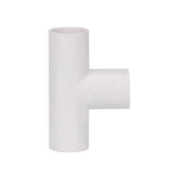 联塑 LESSO 管三通PVC电工套管配件白色 φ20