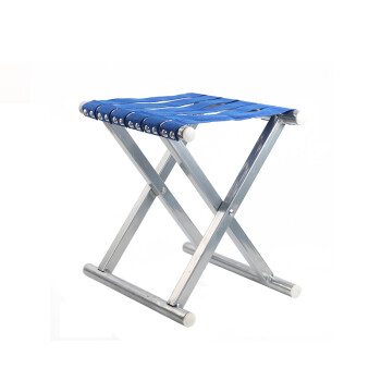 星工（XINGGONG）马扎便携折叠椅 户外拓展集体活动军训钓鱼小凳子 蓝色WF061