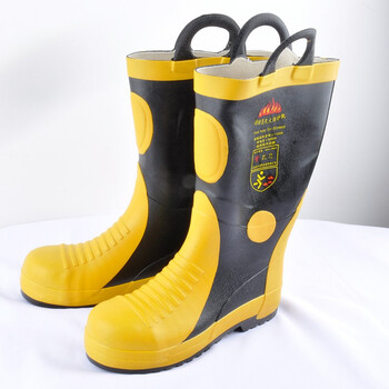 宏兴（Hong Xing）DA-085 02款消防抢险救援靴子 灭火阻燃隔热防护靴  定做 42码 1双