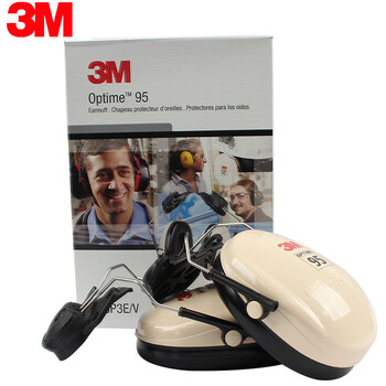 3M PELTOR H6P3E防护耳罩  防噪音隔音 挂安全帽式耳机（SNR26dB） 1付 定做