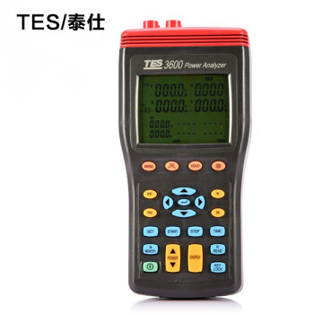 泰仕 TES-3600N 电能质量分析仪 三相电能表电力谐波测试仪 1年维保