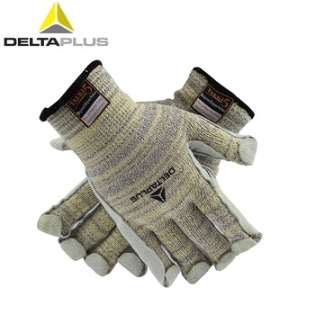 代尔塔（Deltaplus）202012 劳保防切割手套耐磨抗撕裂防穿刺耐高温手套 10码 12副/打