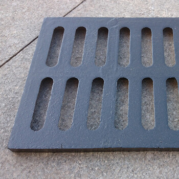 波浩 BOHAO 球墨铸铁单篦子排水沟盖板窨井盖厨房用沟盖450*750*30 过车5-8吨