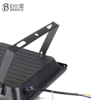 伯仕雷 投光灯led射灯户外天棚工矿灯工业照明 纤薄投光灯-300W