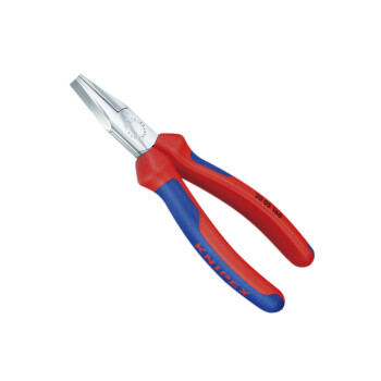 凯尼派克（KNIPEX）20 05 160 扁嘴钳 镀铬 双色手柄 160mm 切割类工具 钢