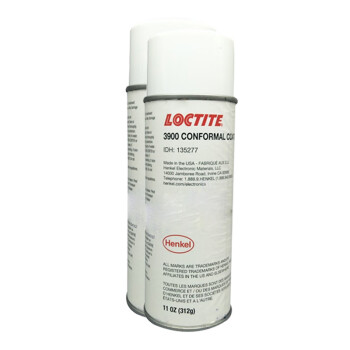 乐泰/loctite 3900 三防漆 电路板保护剂 快干耐高压精密喷嘴 浅琥珀色 11oz/瓶