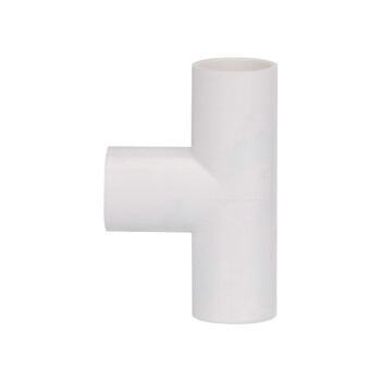 联塑 LESSO 管三通PVC电工套管配件白色 φ25