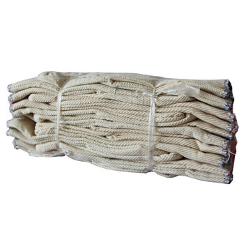 者也（ZYE）10双加厚帆布手套 24道防滑压线工地搬运防护劳保手套