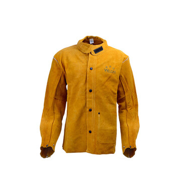 威特仕 44-2530 牛皮透气款电焊工服背部凉爽款上身电焊烧焊焊服 XXXL码 1件 定做