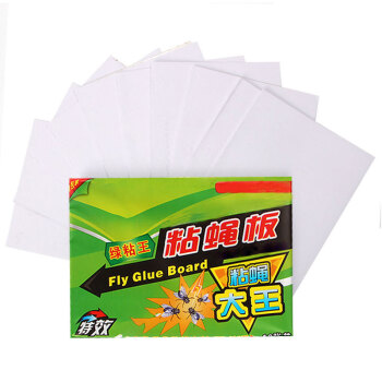 益美得 LD-3004 苍蝇贴苍蝇诱捕器苍蝇纸灭苍蝇强力粘蝇板粘虫粘蝇纸随机装