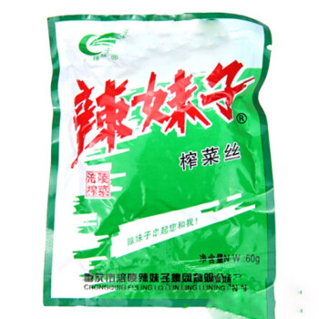 辣妹子榨菜50克x10袋下饭重庆涪陵特产清淡小榨菜丝腌菜食品礼包