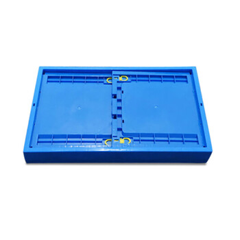 冰禹 BY-3039 折叠式塑料周转箱 物流胶箱零件盒 530*410*300mm（无盖）