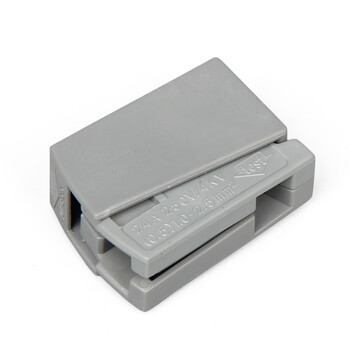 【天旭】按压式快速接线端子电线导线连接器接头软硬线快速分线器免胶布连接器一进一出PCT-111 10只