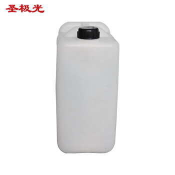 圣极光塑料油桶10L带盖溶剂桶吹塑密封桶可定制711001化学废液桶白色