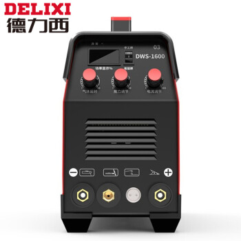 德力西DWS-1600氩弧焊机不锈钢焊机小型220V冷焊工业两用电焊机高端双用款 【裸机】高端款氩弧焊电焊两用