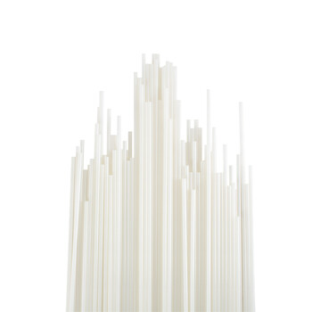 得力(deli)3847 财务装订机专用透明装订铆管Φ4.8mm*500mm 100支/盒装