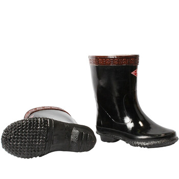 踏雪（TAXUE）20KV中筒绝缘橡胶雨鞋 电工套鞋防护靴 44# 1双 企业定制