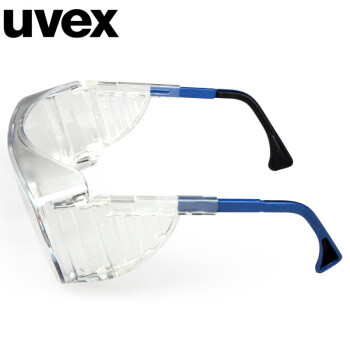 uvex优唯斯 9161005访客眼镜实验室访客防冲击护目镜外罩眼镜定做 1副
