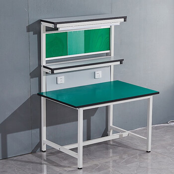 京顿防静电工作台钳工工作台桌子车间打包台工厂组装维修桌操作台 1000*600*750+850mm