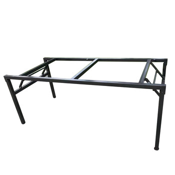 海斯迪克 HKW-154 折叠工作台 流水线操作台 仓库车间工作桌服装裁剪检验桌 电商打包台 长140×宽100×高75cm