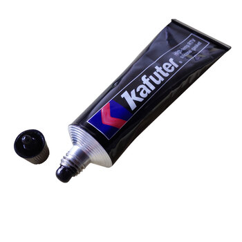 卡夫特 kafuter 硅酮免垫片黑胶 汽车维修密封胶K-586-85G/板