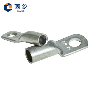 固乡【五只装】 电缆裸端子 JG铜接线端子 冷压线鼻子 铜鼻子 JG16平方铜镀锡 鼻子