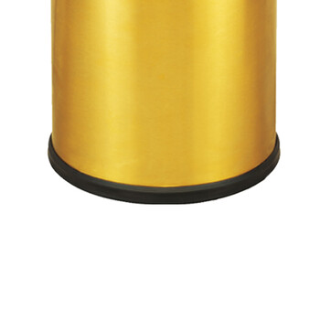 南 GPX-205 南方圆形翻盖垃圾桶 砂金 果皮桶  商用酒店宾馆客房不锈钢垃圾桶