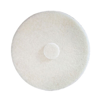 伽華（KARVA）JH-13-1 13寸百洁垫 白垫 抛光打蜡 起蜡垫清洁垫抛光垫抛光片百洁片(5片/盒)