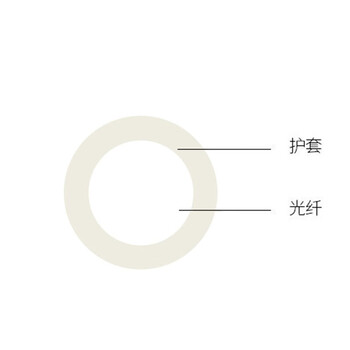 东电通信（DODEM）隐形光缆 隐形微缆透明光缆透明光纤隐形光纤室内光纤 微型缆 透明隐形光纤光缆5米