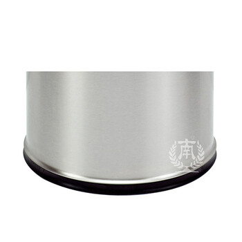 南 GPX-45N 南方圆形双层浮雕花房间桶 砂钢心形花 商用酒店宾馆客房垃圾桶 房间桶 果皮桶 内桶容量9.8升