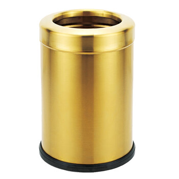 南 GPX-205D 房间垃圾桶 砂金 不锈钢垃圾桶 客厅卫生间 商用垃圾桶 酒店客房桶